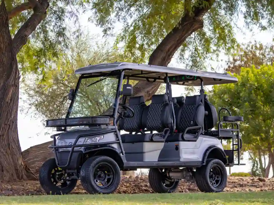 epic golf cart e60l silver 58