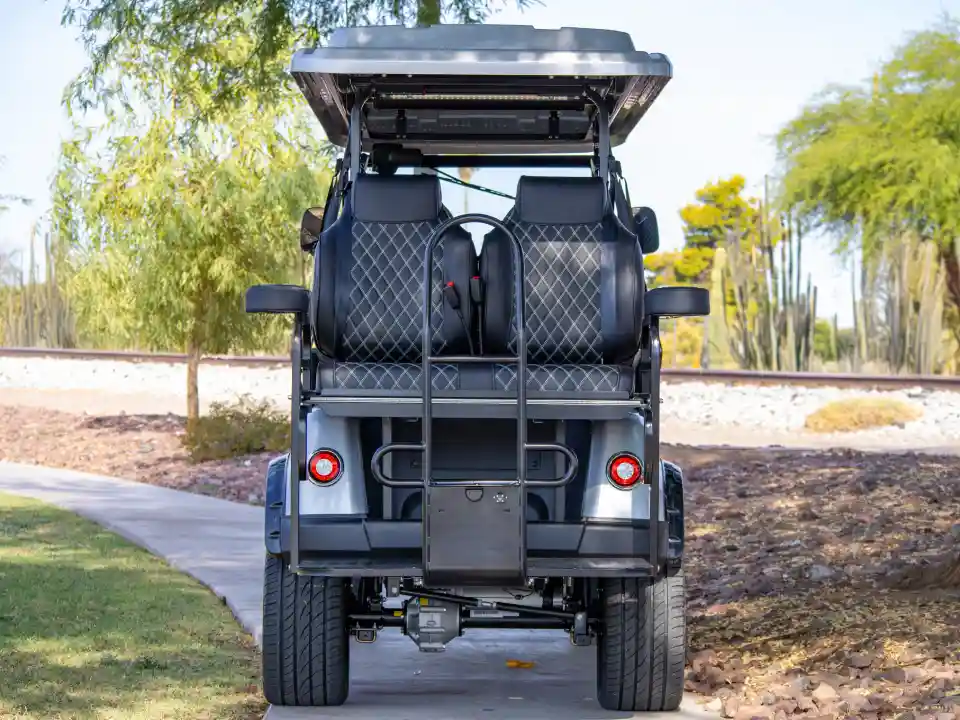 epic golf cart e60l silver 87