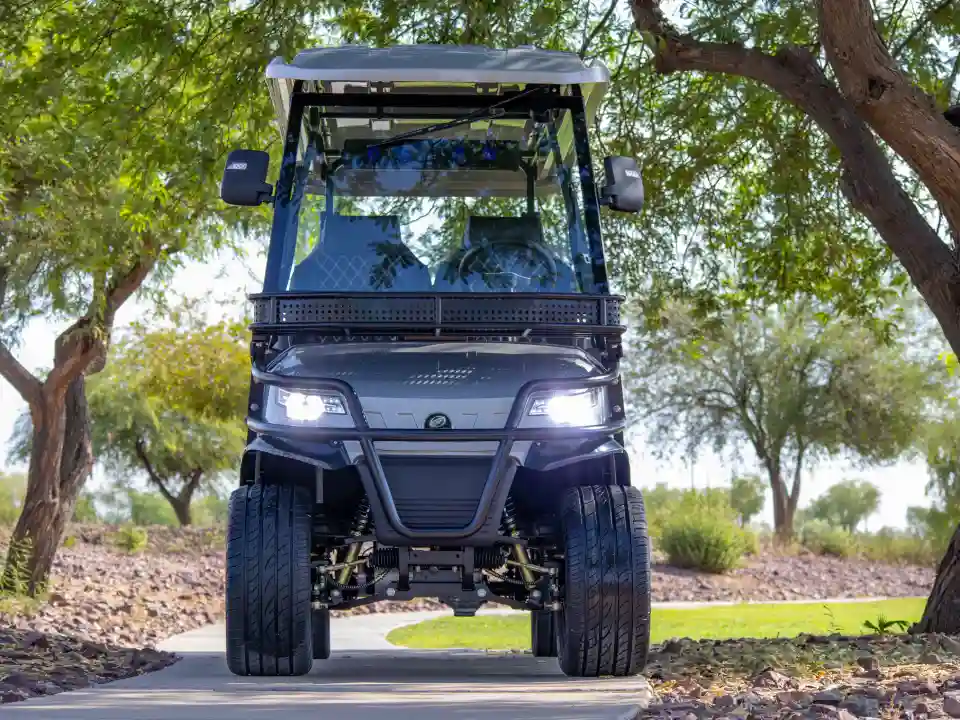 epic golf cart e60l silver 88