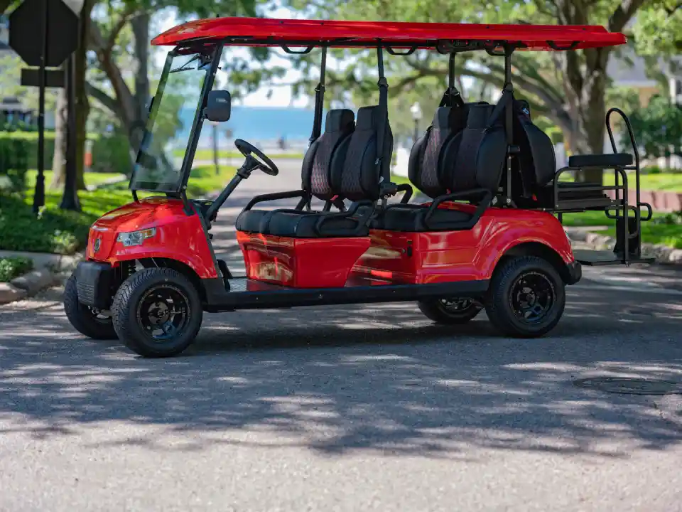 epic golf cart e60 red (14)