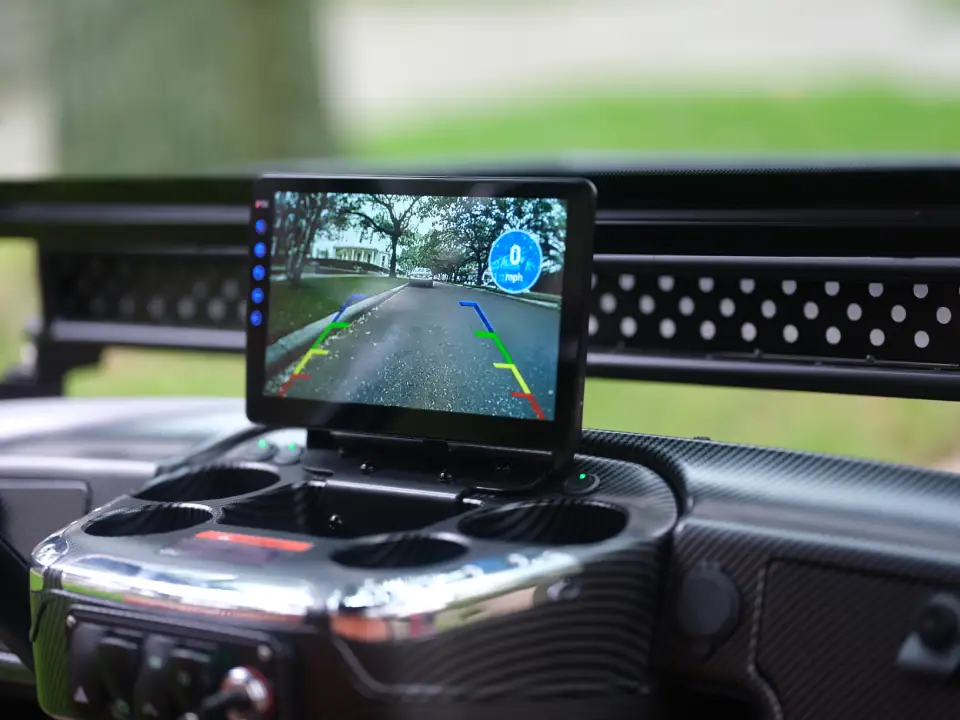 epic golf cart e60 red (2)