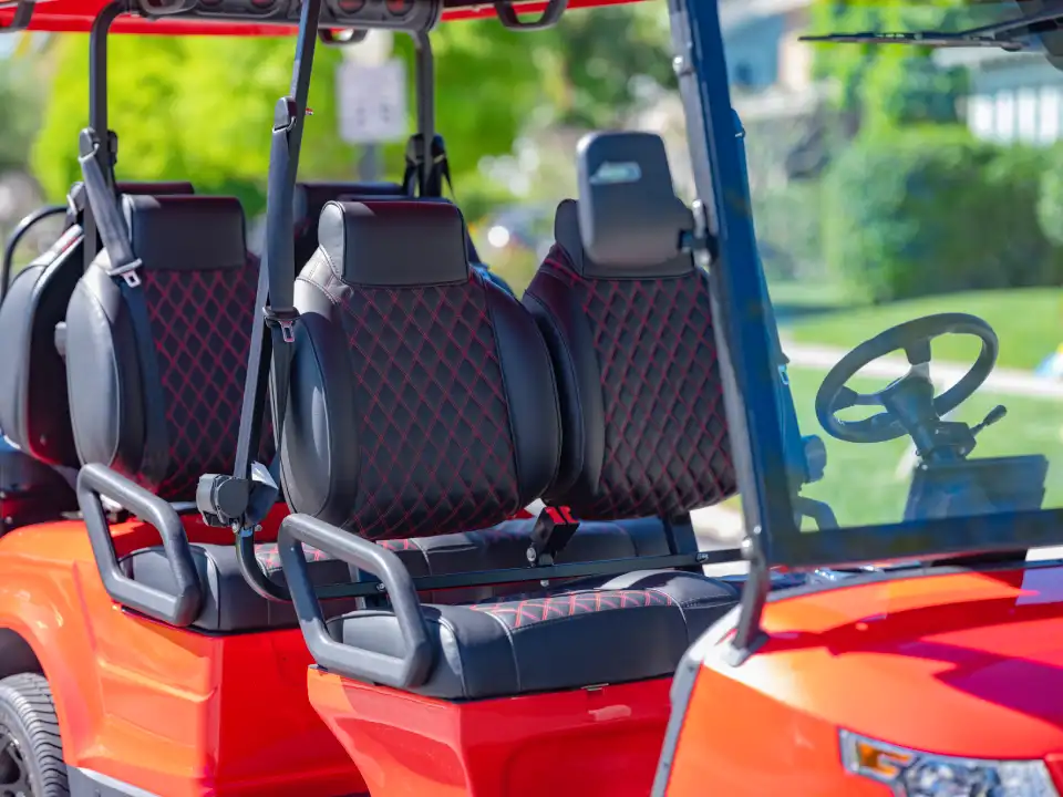 epic golf cart e60 red (5)