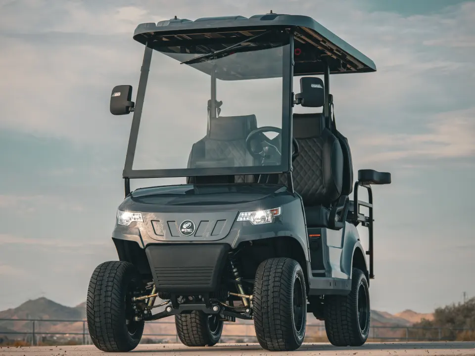 epic golf cart e40 charcoal 02