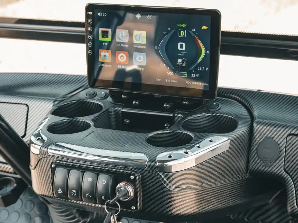 epic golf cart e40 charcoal 73