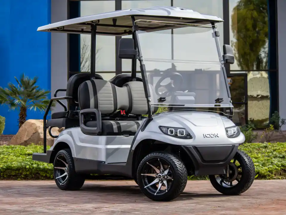 icon golf cart i40 silver 01