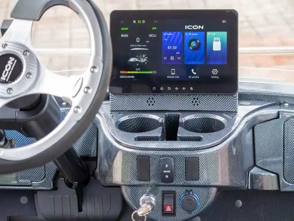 icon golf cart i40 silver 08