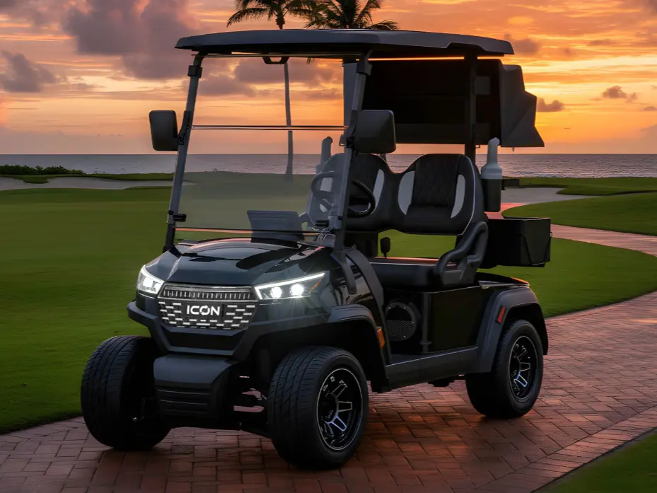 icon i20x golf cart black