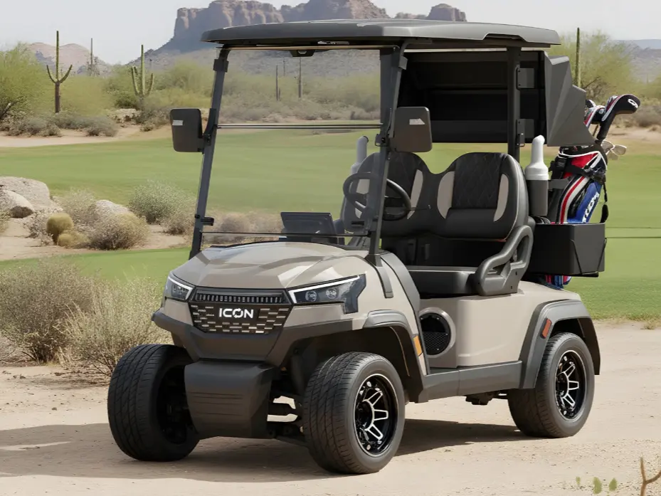 icon i20x golf cart champagne