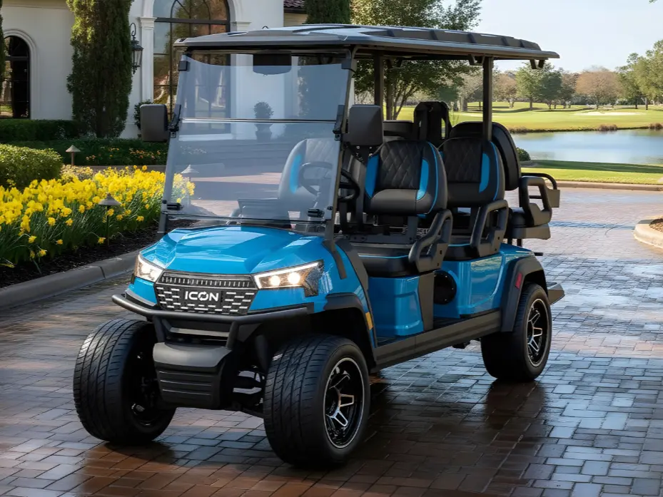 icon i60x golf cart caribbean blue 14