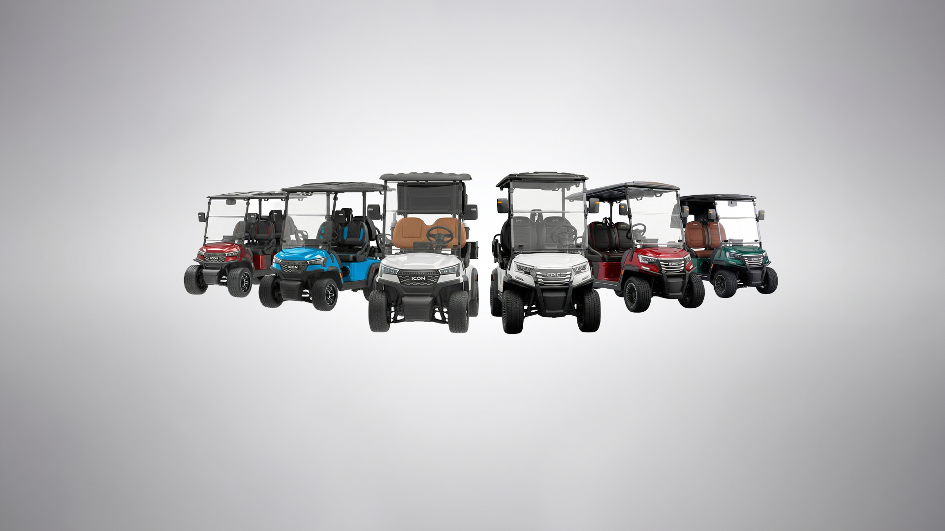 All-New 2026 ICON X and EPIC FX Electric Golf Carts | Icon Golf Cars USA