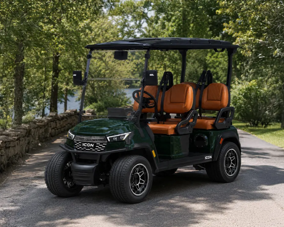 icon i40fx golf cart forest green 6